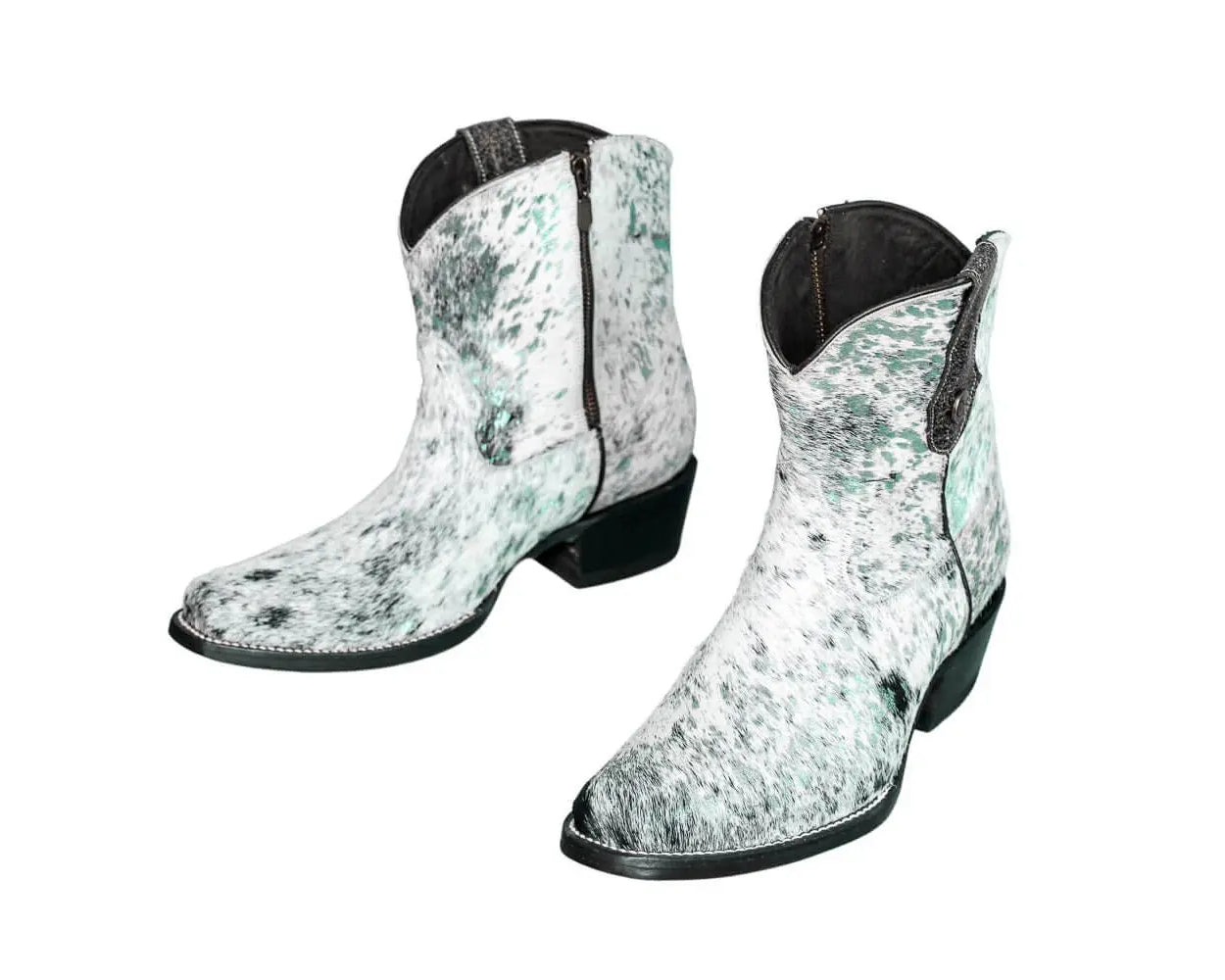 Loretta Cowhide Boots – Turquoise Collection – Western Boots for Women