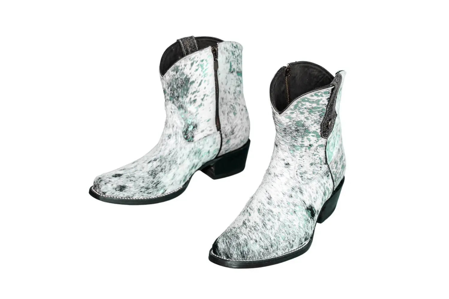 Loretta Cowhide Boots – Turquoise Collection – Western Boots for Women
