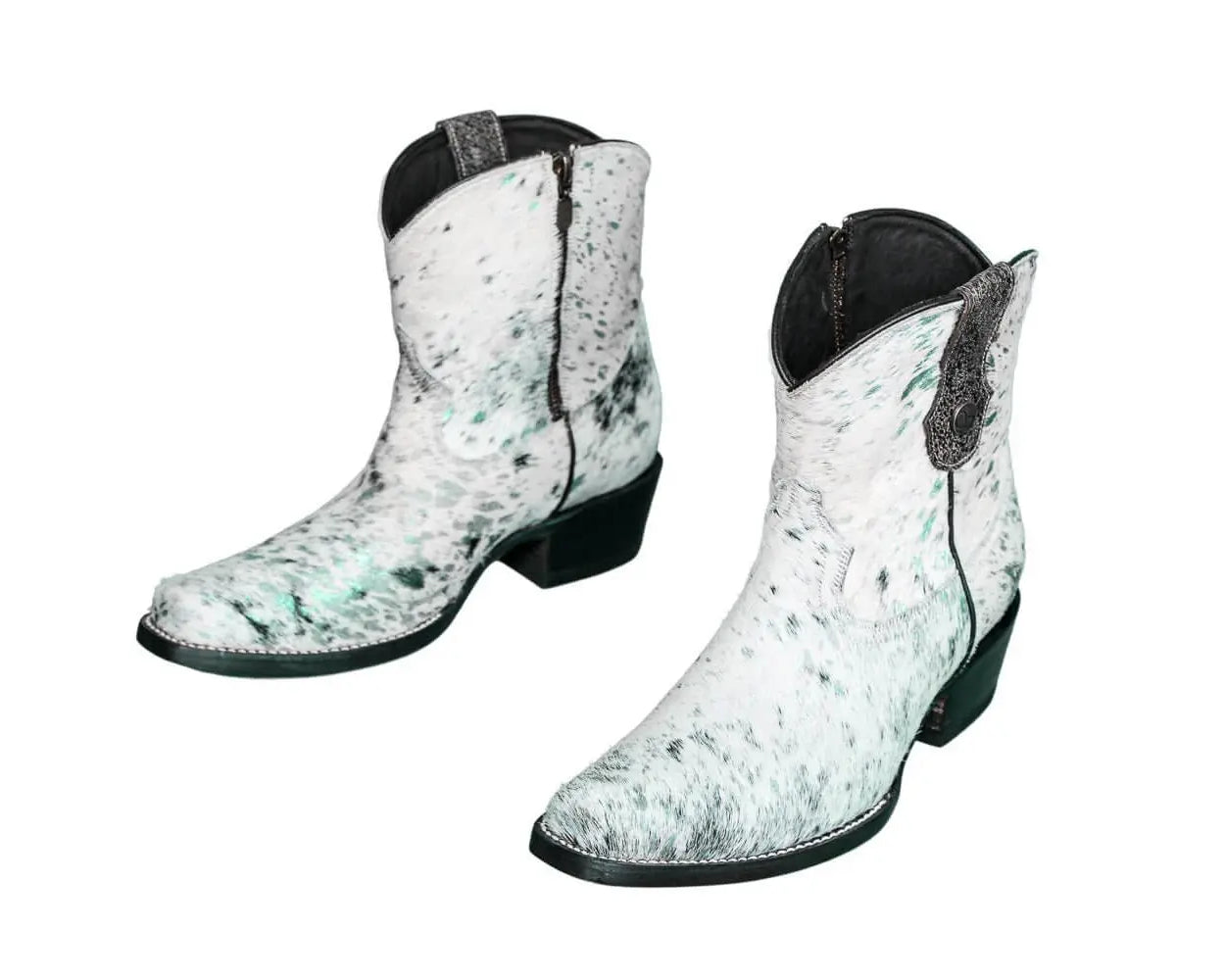 Loretta Cowhide Boots – Turquoise Collection – Western Boots for Women
