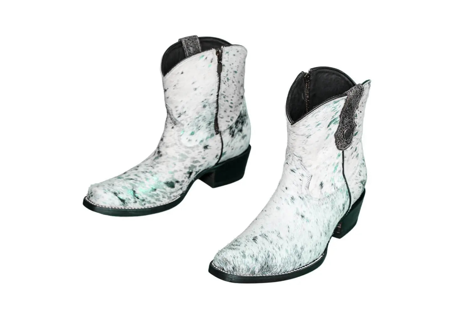 Loretta Cowhide Boots – Turquoise Collection – Western Boots for Women