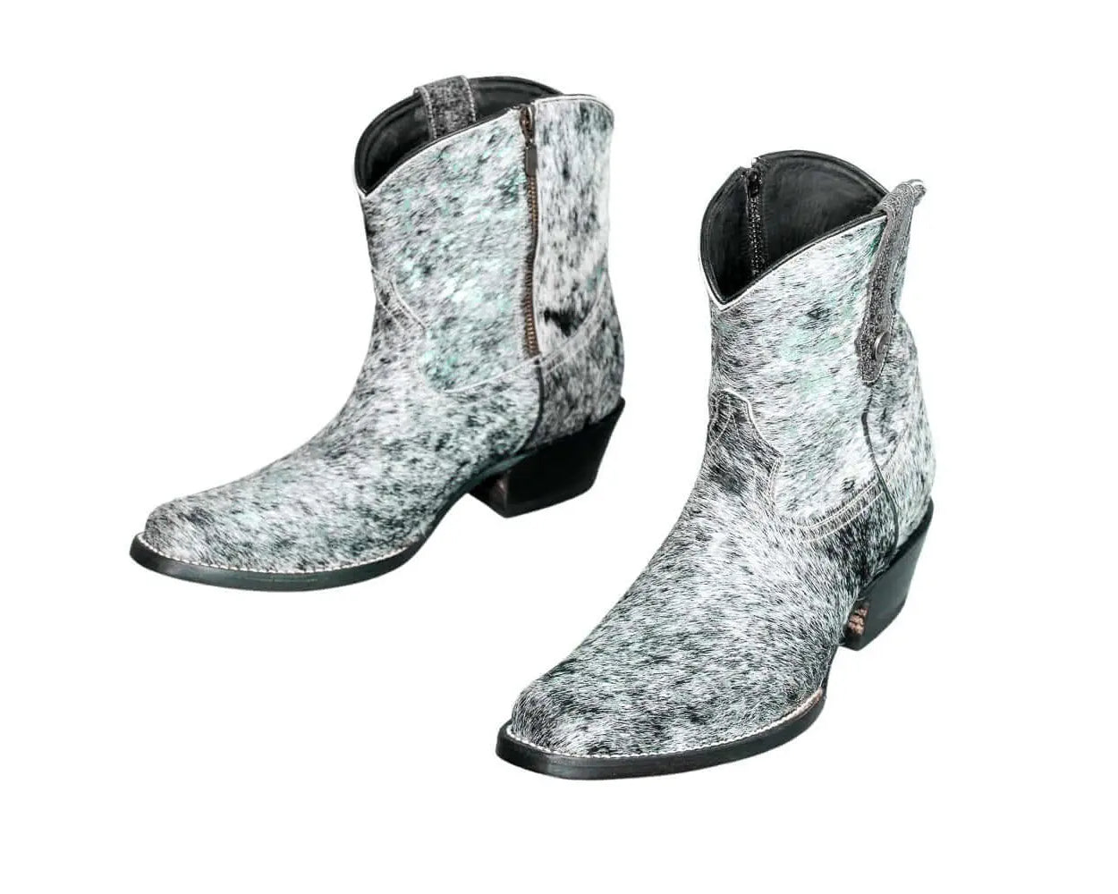 Loretta Cowhide Boots – Turquoise Collection – Western Boots for Women
