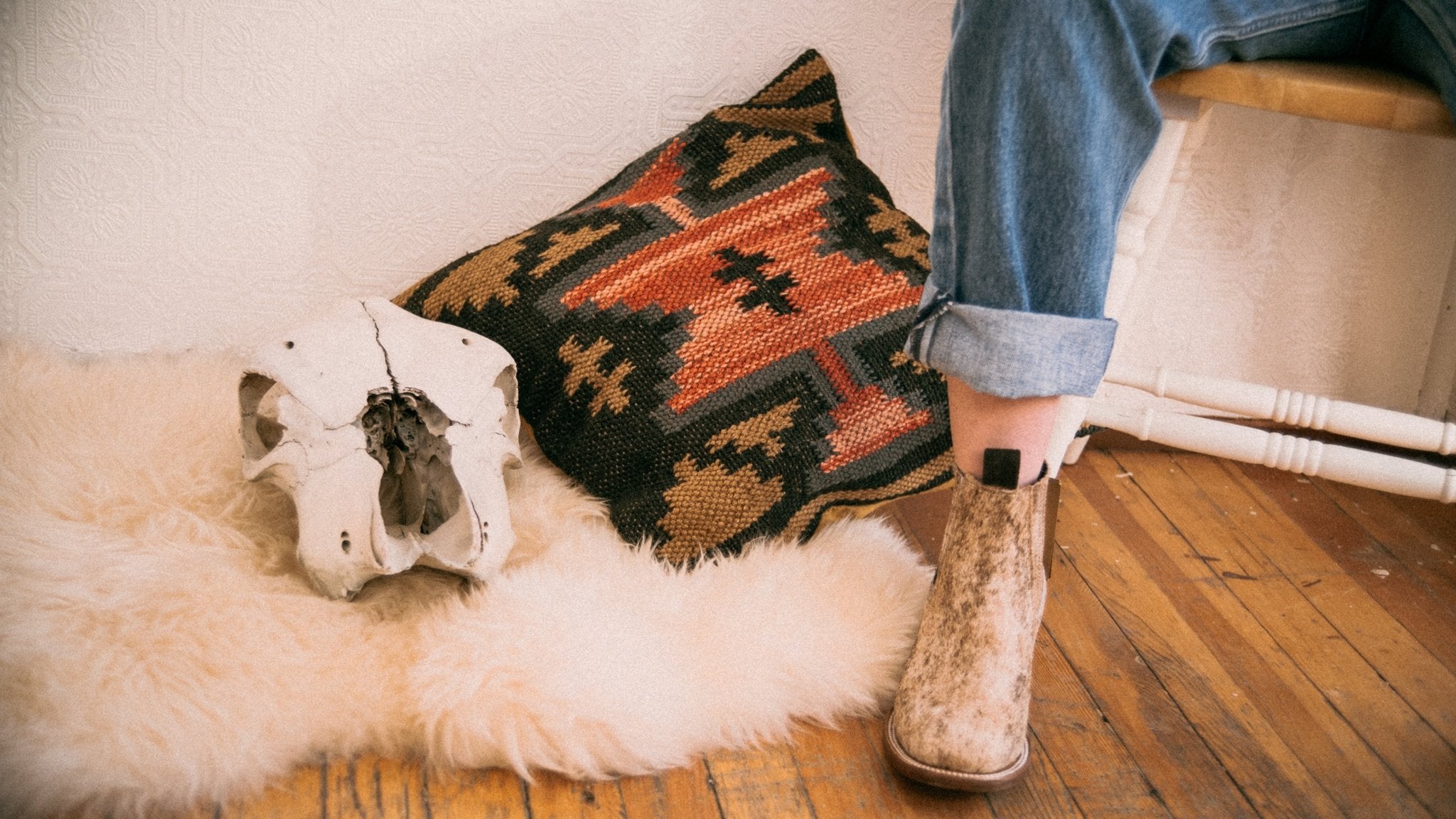Hair-on-Hide in Earth Tones: Hair-on-Hide in Earth Tones: The Perfect Neutral StatementA Western Neutral You’ll Never Get Tired Of
