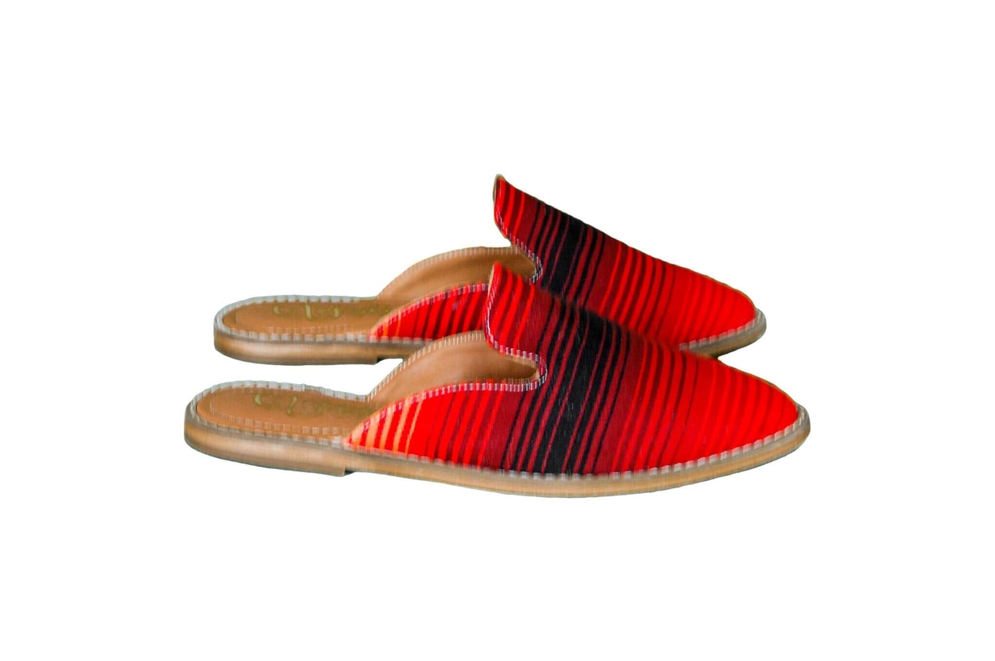 Adeline Serape Mules - Stiefeld Boots