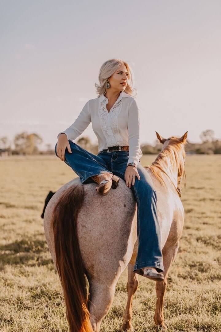 The Magnolia Cowhide Handtooled Boots - Stiefeld Boots