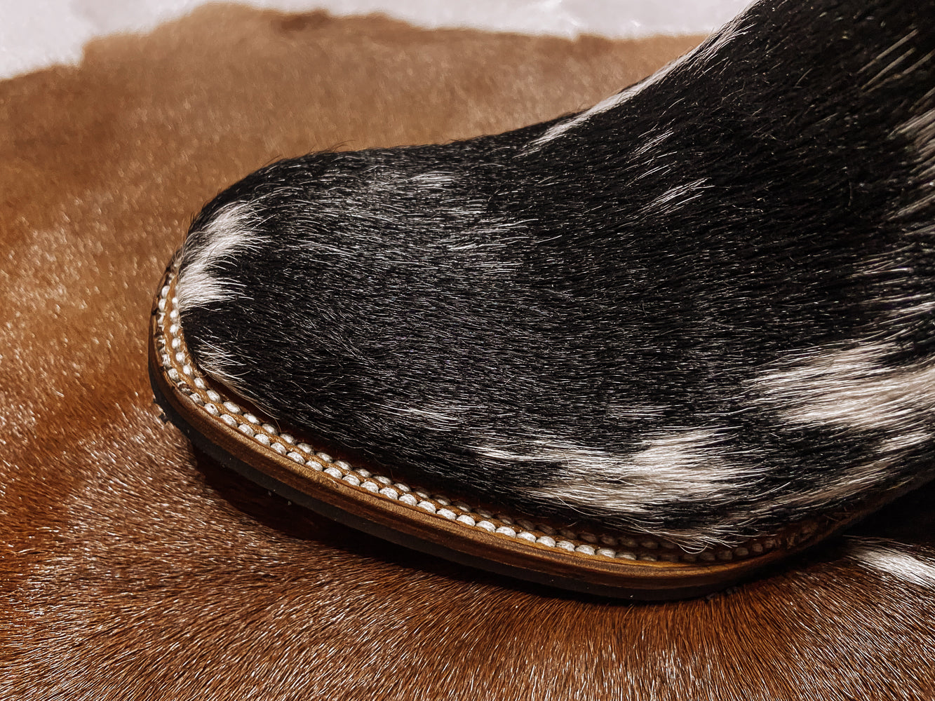 welt construction double stitching aurora city sole cowhide boots