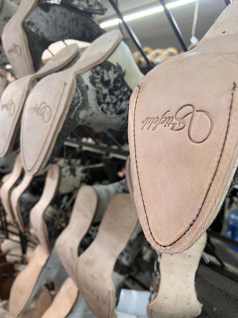 Behind the Scenes Cowhide Boots