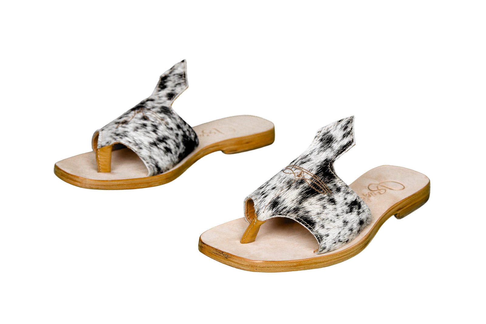 Cowhide leather sandals review