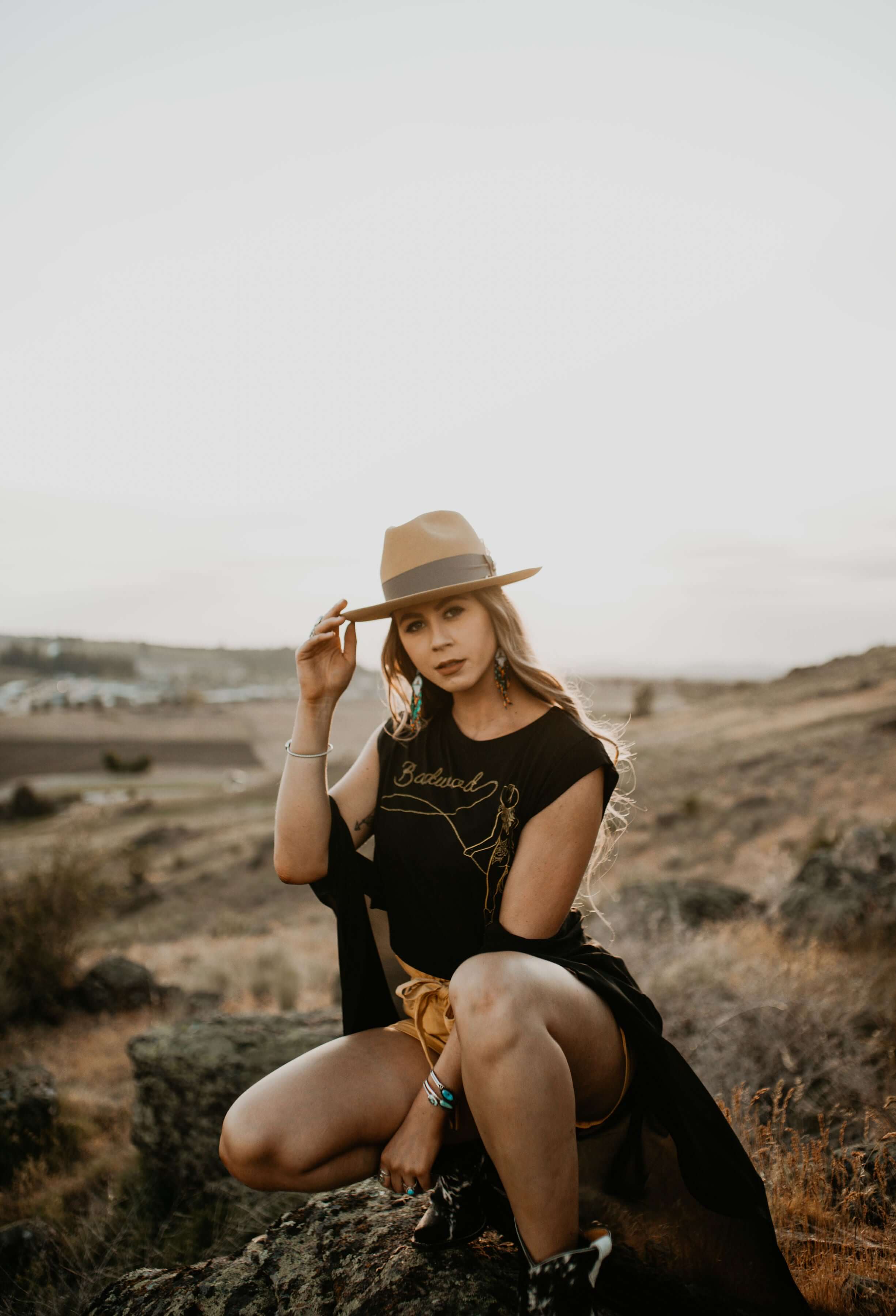 Hairon hide boots Stiefeld Boots