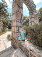 Dakota Metallic Turquoise Edition – Pointed Toe - Stiefeld Boots