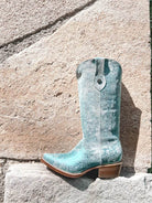 Dakota Metallic Turquoise Edition – Pointed Toe - Stiefeld Boots