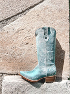 Dakota Metallic Turquoise Edition – Pointed Toe - Stiefeld Boots
