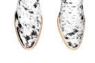 Dakota Tall Cowhide Boots – Black & White - Round toe - Stiefeld Boots