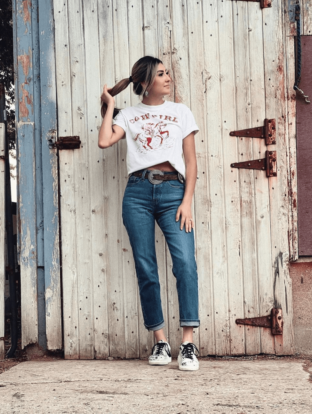 Julia cowhide sneakers hair-on hide leather shoes