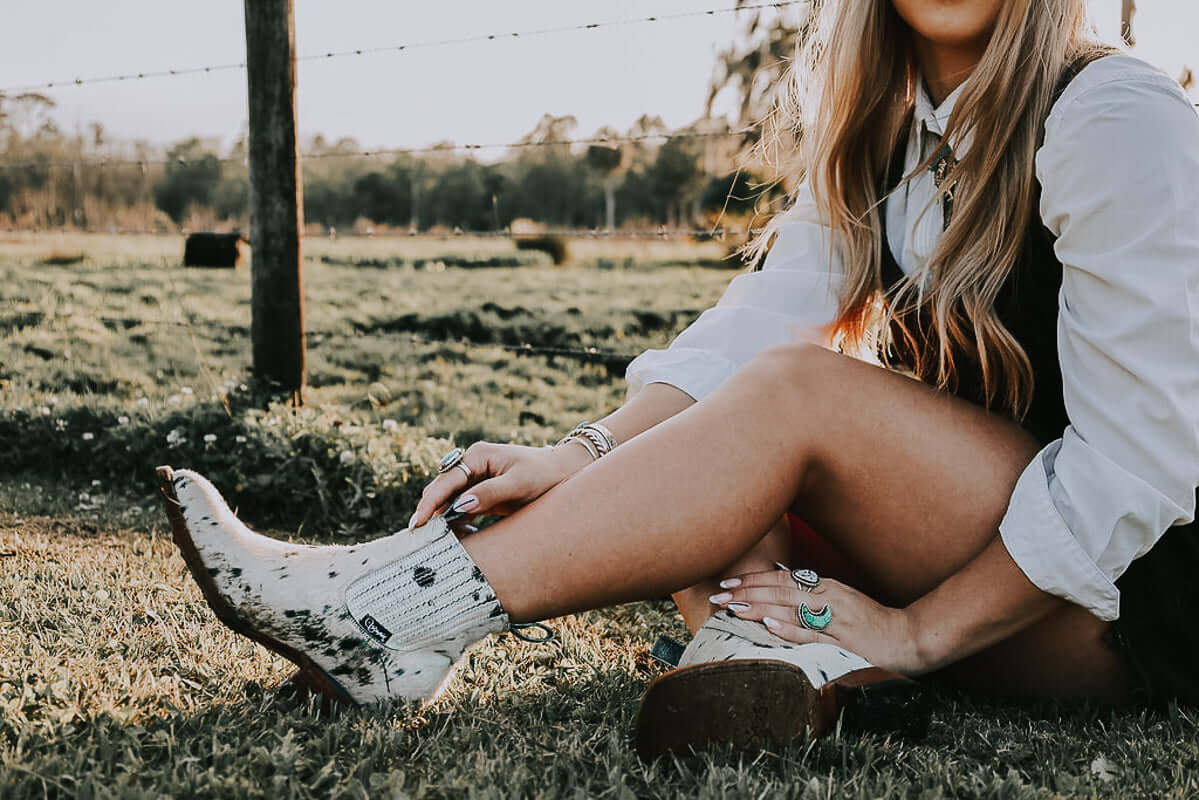 Handmade Western cowhide boots Made in Mexico