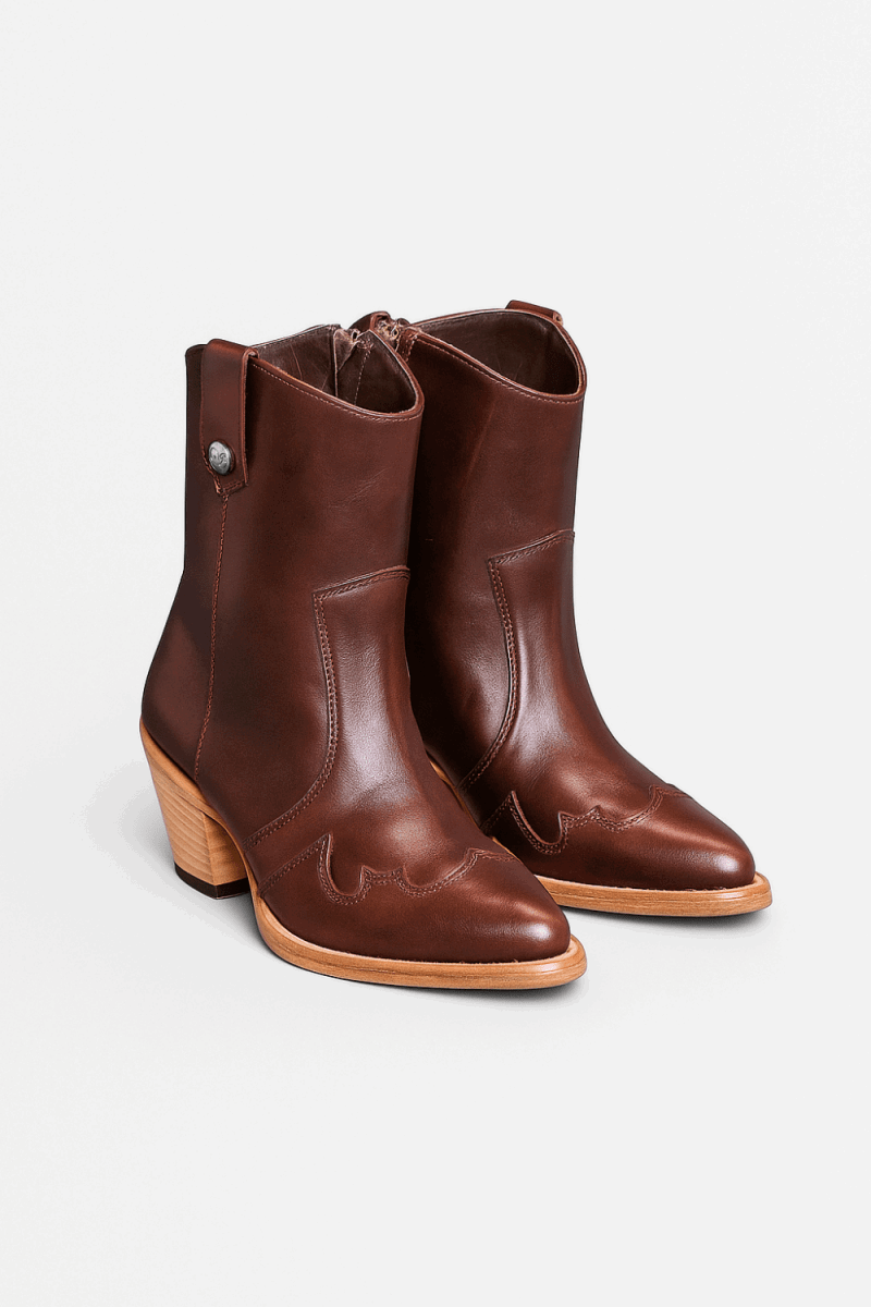 Jolene High Heel Boots – Saloon Merlot - Stiefeld Boots