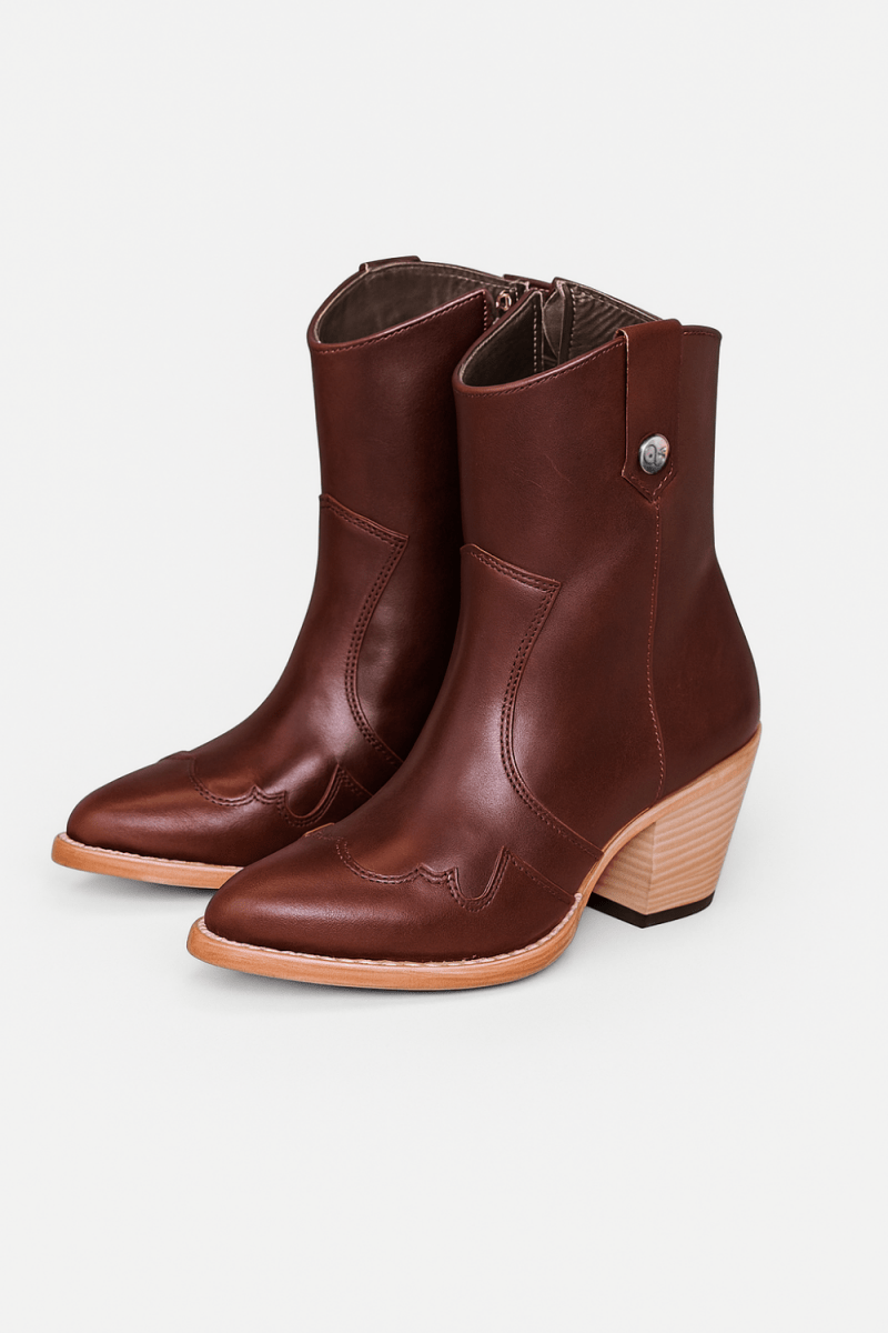 Jolene High Heel Boots – Saloon Merlot - Stiefeld Boots