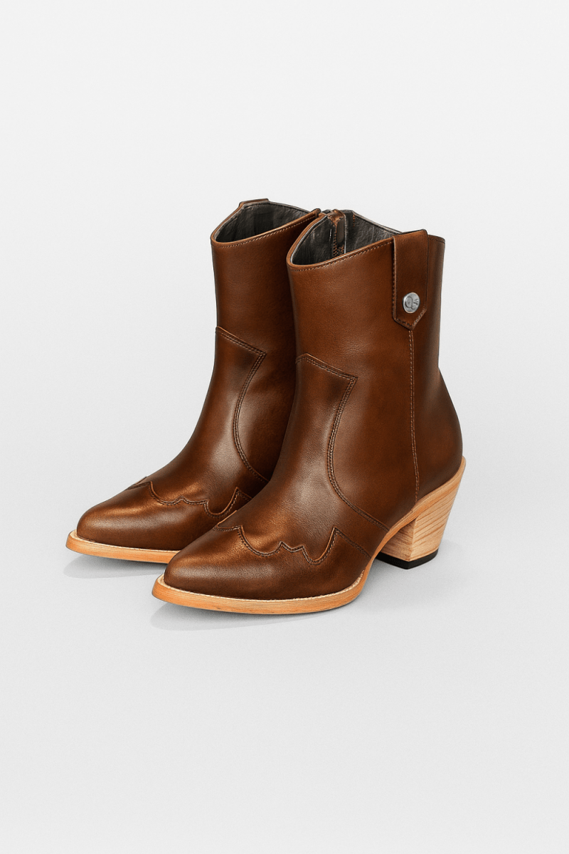Jolene High Heel Boots – Tobacco Dust - Stiefeld Boots