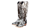 Lorraine Knee - High Cowhide Boots – Tricolor - Stiefeld Boots