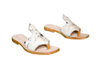 Handmade Western cowhide flip flops for women – size 9