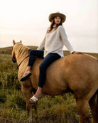 Tara Cowhide Slides Sandals - Women's Western Wear