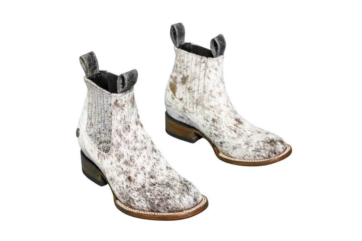 Aurora Cowhide Boots – Size 6.5 – Handmade Western Boots for Women
