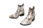 Aurora Cowhide Boots – Size 8 – Handmade Western Boots for Women