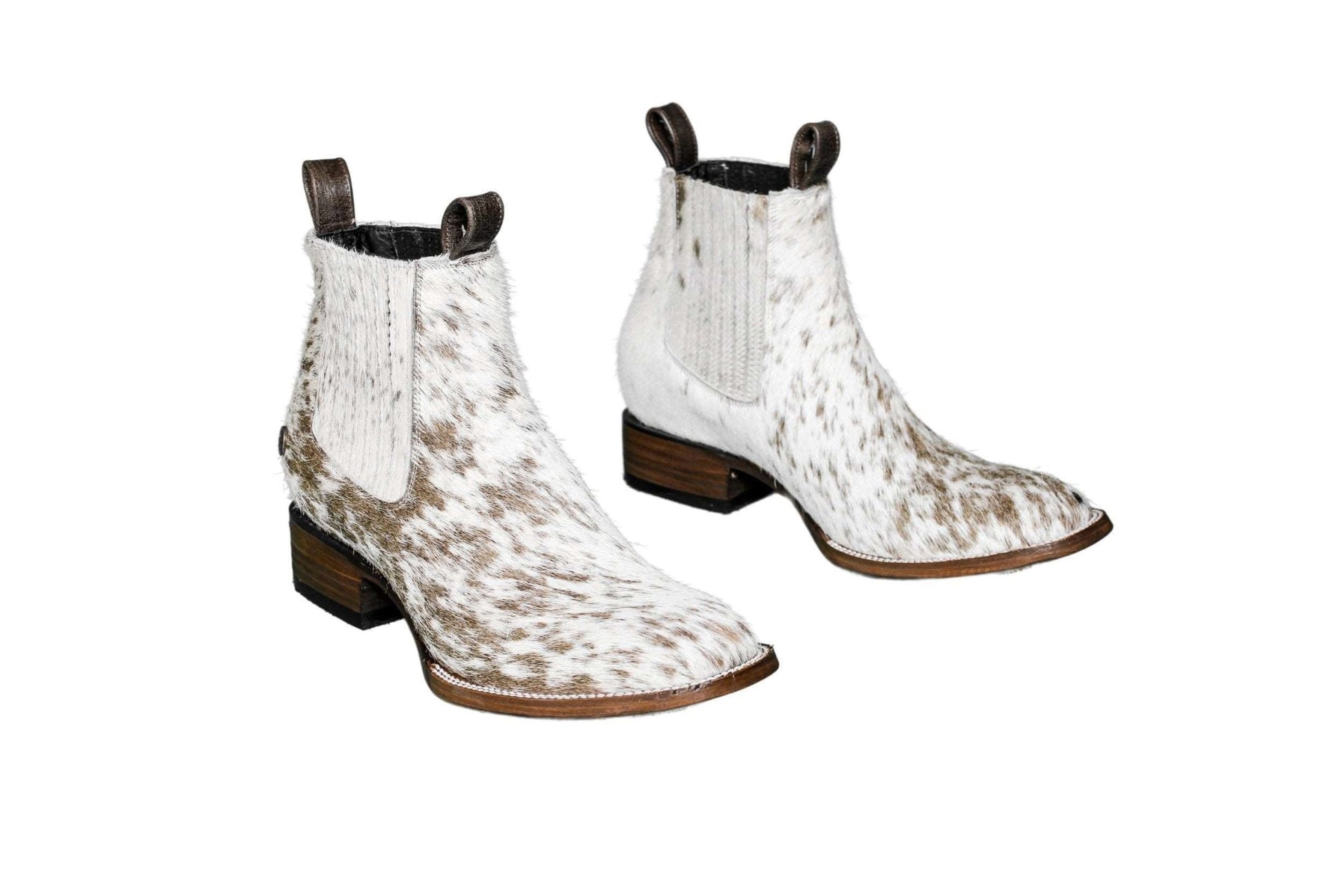 Aurora Cowhide Boots – Size 10.5 – Handmade Western Boots for Women
