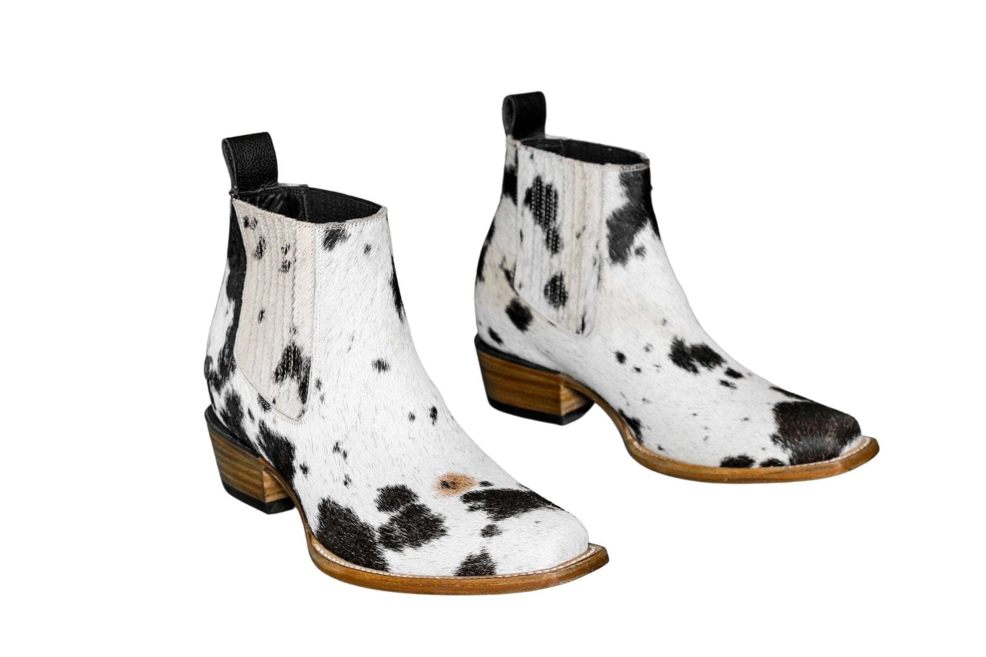 Aurora Cowhide Boots – Size 10.5 – Handmade Western Boots for Women