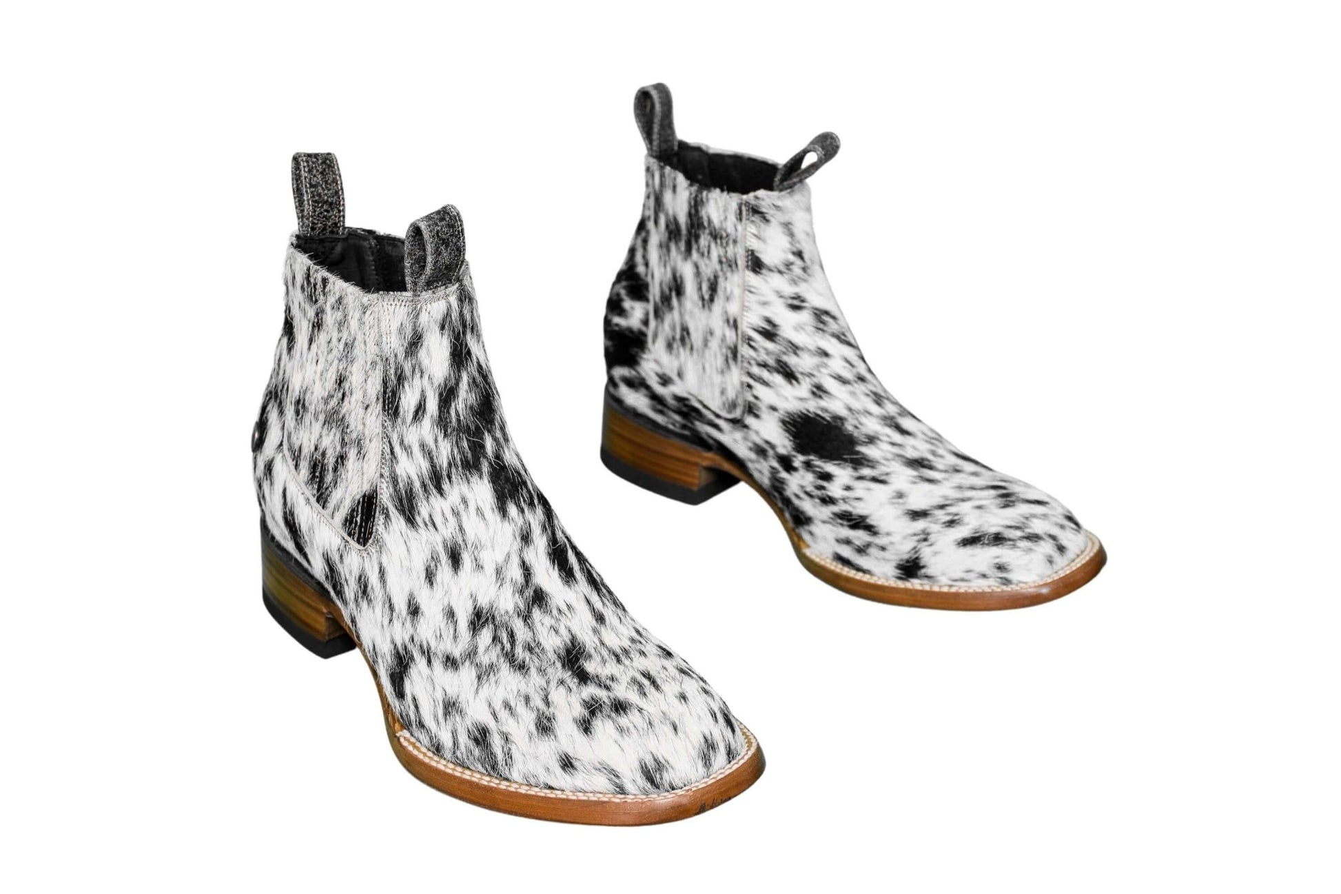 Aurora Cowhide Boots – Size 10.5 – Handmade Western Boots for Women