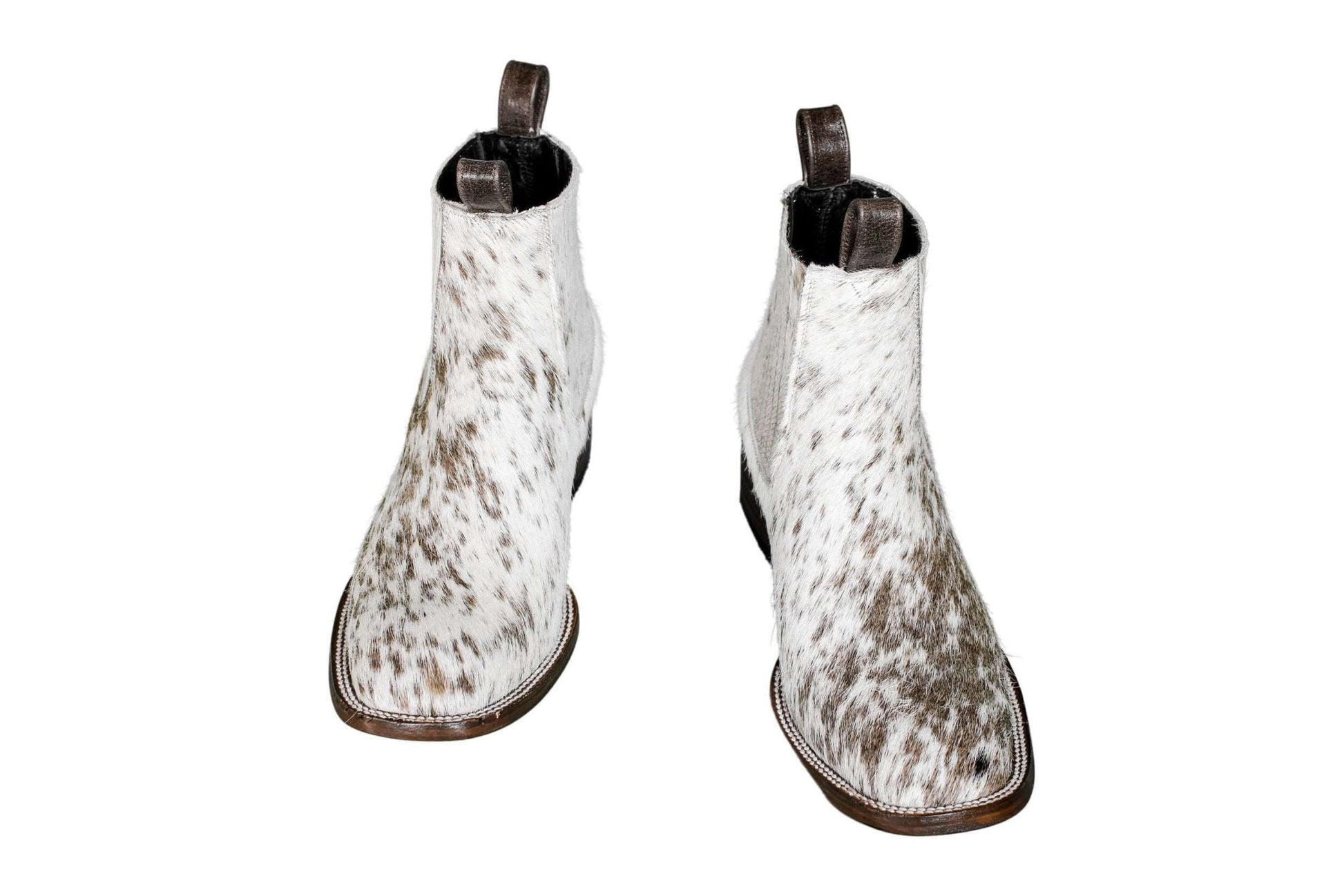 Aurora Cowhide Boots – Size 10.5 – Handmade Western Boots for Women