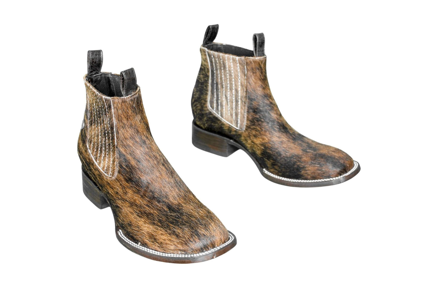 Aurora Cowhide Boots – Size 11 – Handmade Western Boots for Women