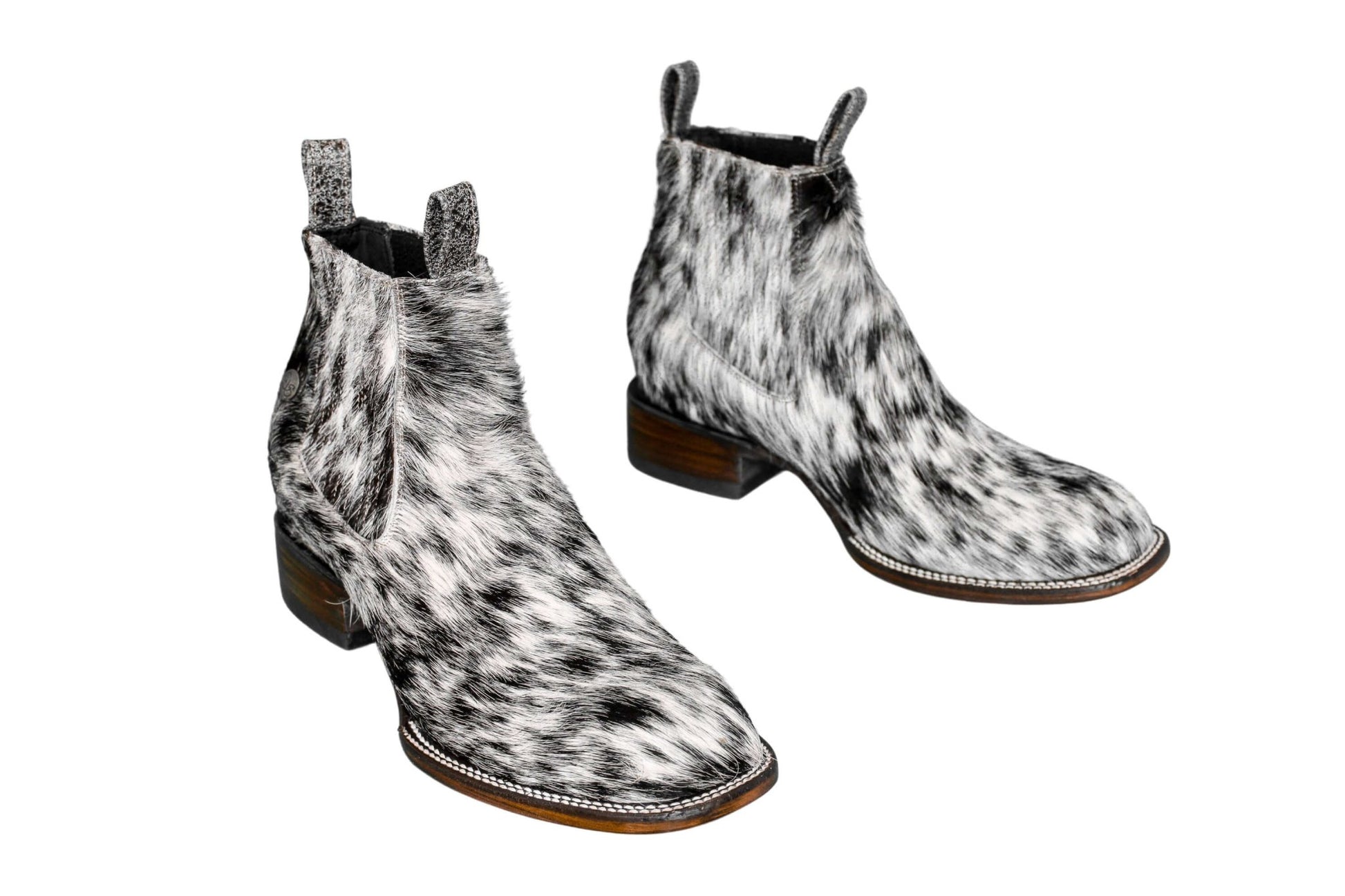 Aurora Cowhide Boots – Size 11 – Handmade Western Boots for Women