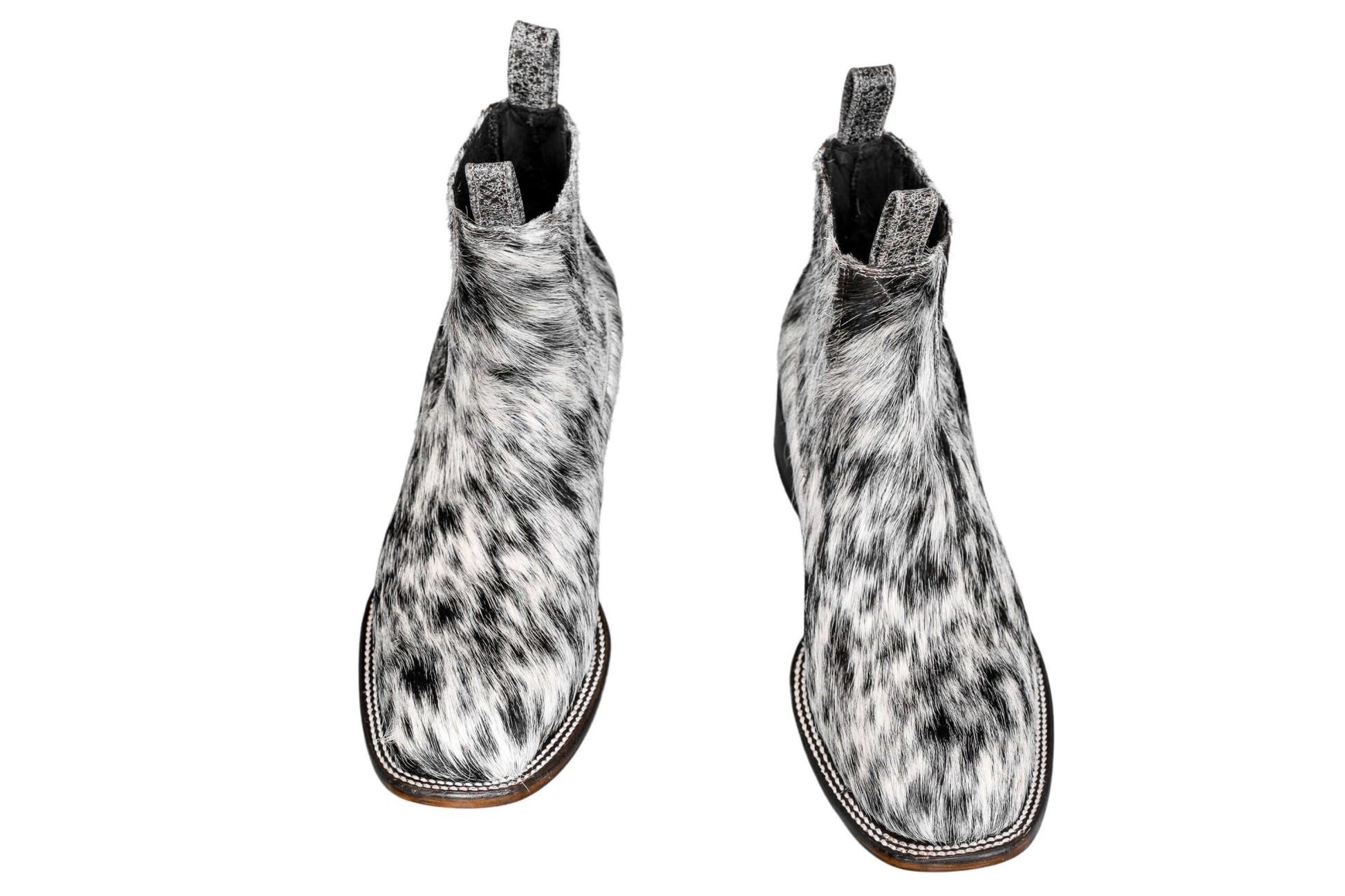 Aurora Cowhide Boots – Size 11 – Handmade Western Boots for Women