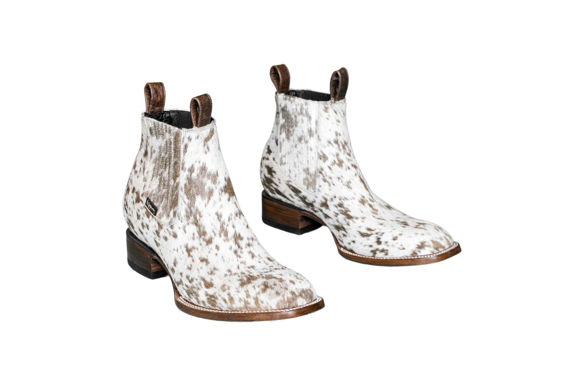 Aurora Cowhide Boots – Size 11.5 – Handmade Western Boots for Women