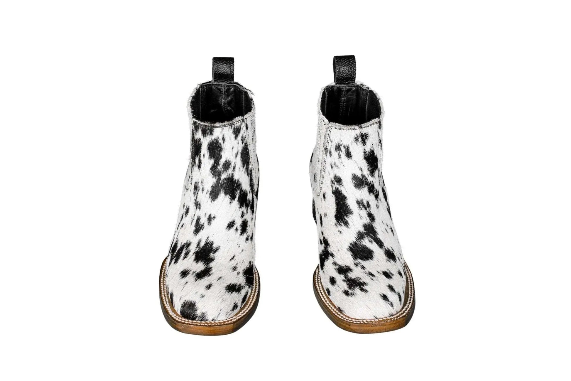 Aurora Cowhide Boots – Size 4 – Handmade Western Boots for Women
