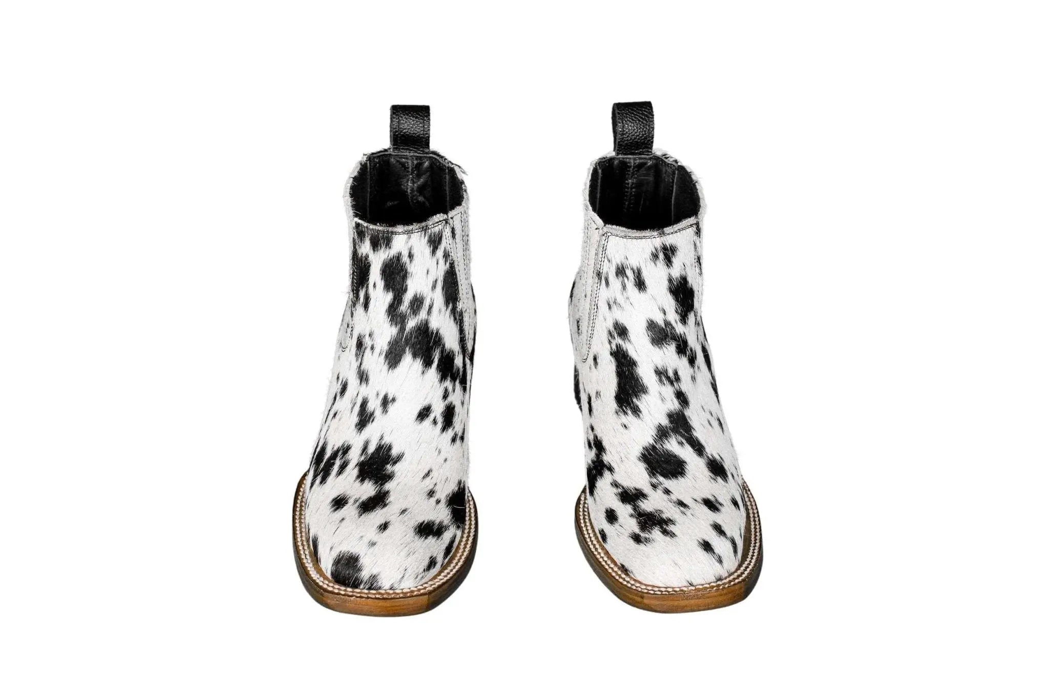 Aurora Cowhide Boots – Size 4 – Handmade Western Boots for Women