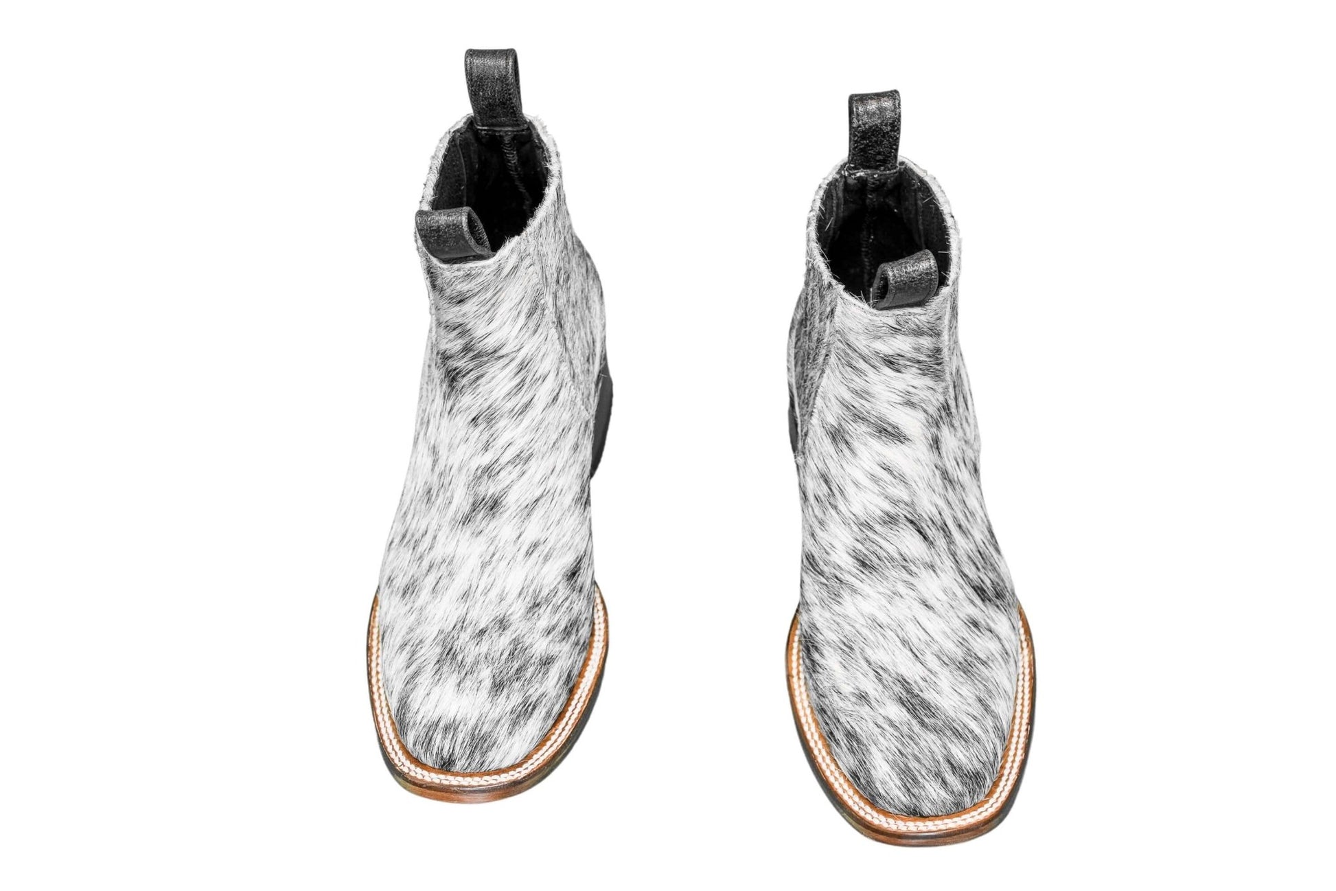 Aurora Cowhide Boots – Size 7 – Handmade Western Boots for Women