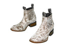 Aurora Cowhide Boots – Size 7 – Handmade Western Boots for Women