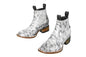 Aurora Cowhide Boots – Size 7 – Handmade Western Boots for Women