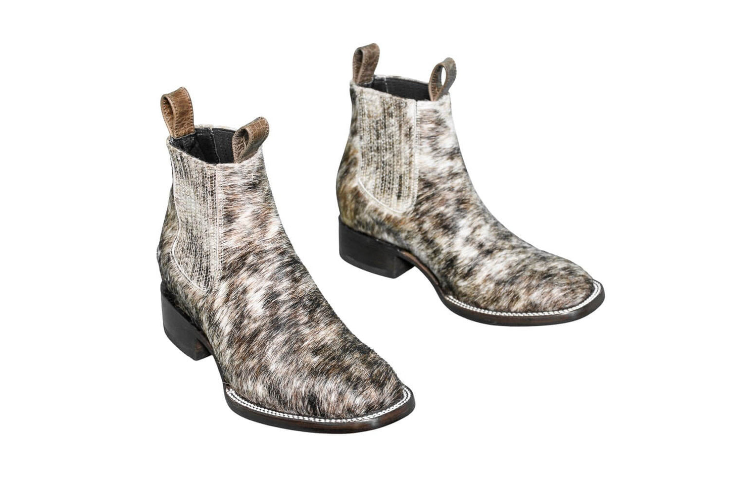 Aurora Cowhide Boots – Size 7.5 – Handmade Western Boots for Women