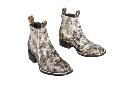Aurora Cowhide Boots – Size 7.5 – Handmade Western Boots for Women