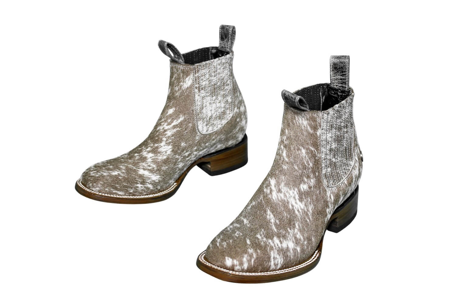 Aurora Cowhide Boots – Size 7.5 – Handmade Western Boots for Women