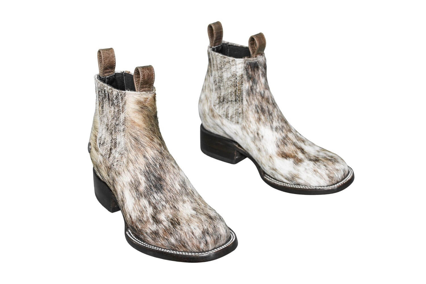 Aurora Cowhide Boots – Size 7.5 – Handmade Western Boots for Women