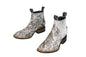 Aurora Cowhide Boots – Size 8.5 – Handmade Western Boots for Women