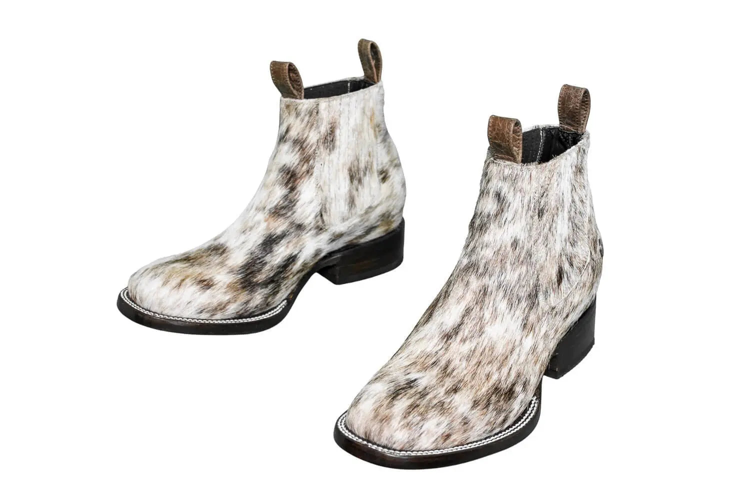 The Aurora Hair - on hide ankle boots - Size 8.5 - Stiefeld Boots
