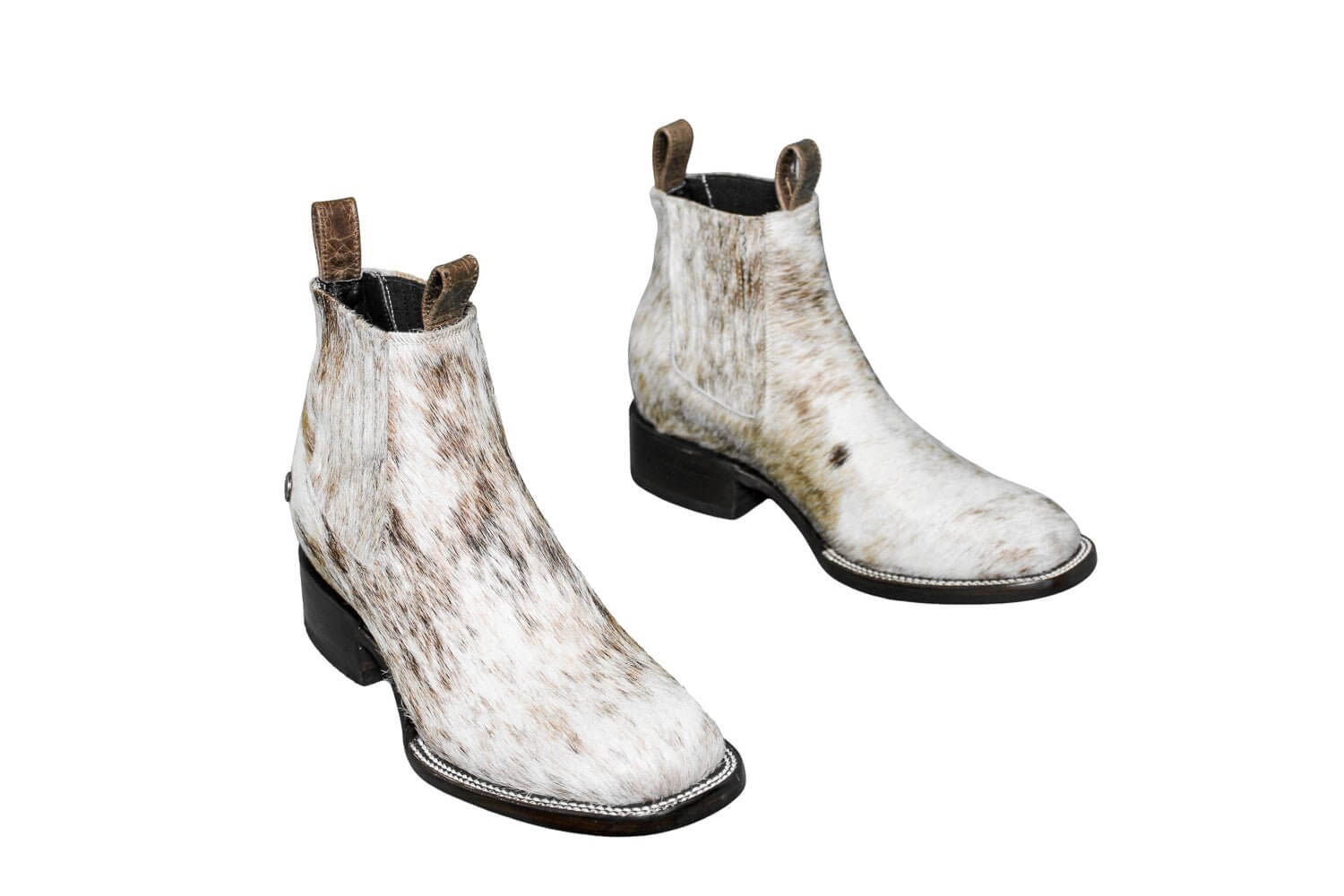 The Aurora Hair - on hide ankle boots - Size 8.5 - Stiefeld Boots