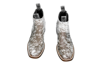Aurora Cowhide Boots – Size 8.5 – Handmade Western Boots for Women