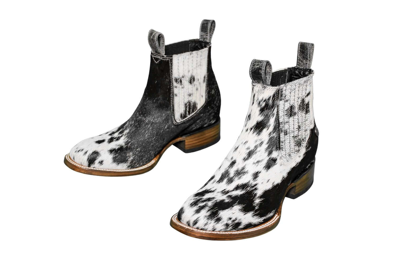 Aurora Cowhide Boots – Size 9 – Handmade Western Boots for Women