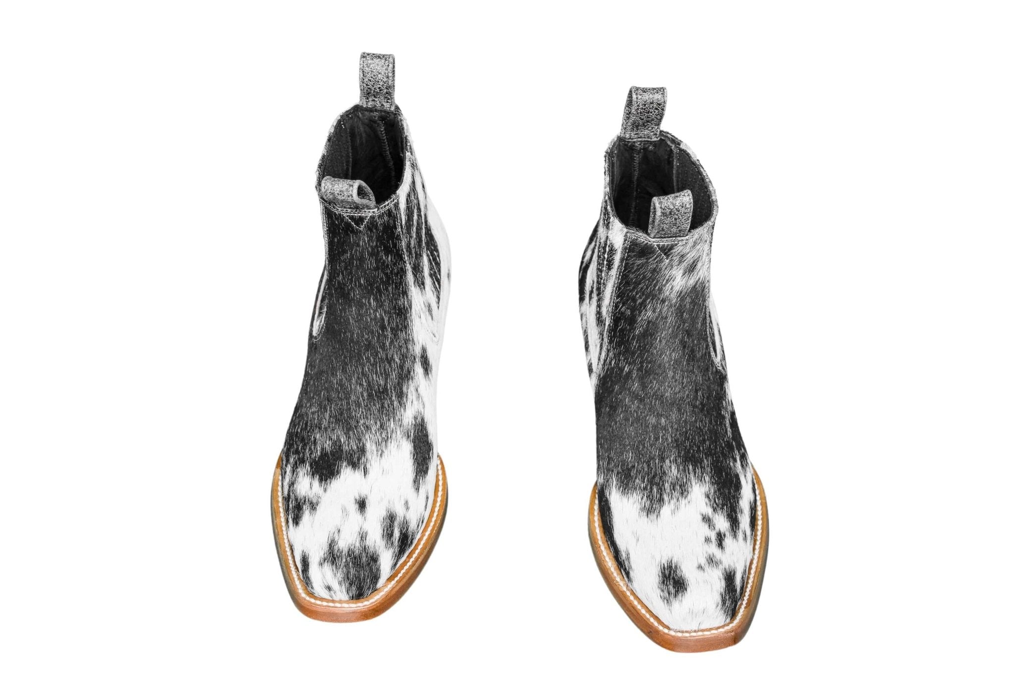 Aurora Cowhide Boots – Size 9.5 – Handmade Western Boots for Women