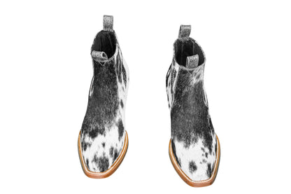 Aurora Cowhide Boots – Size 9.5 – Handmade Western Boots for Women
